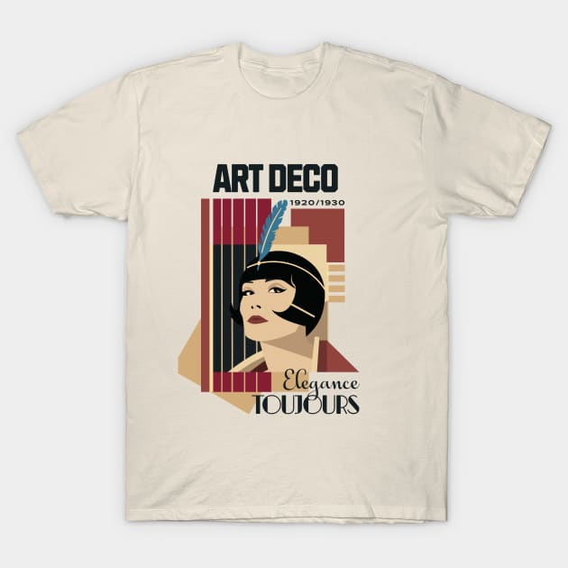 Artdeco Style T-Shirt by CHromatic.Blend